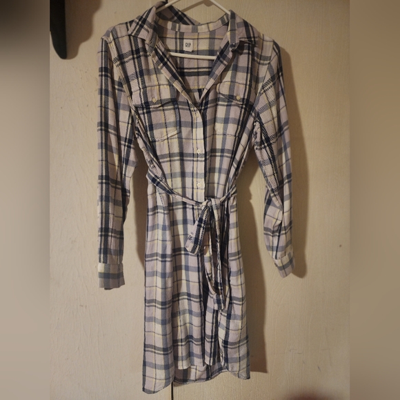 GAP tshirt Flannel dress - Picture 5 of 6